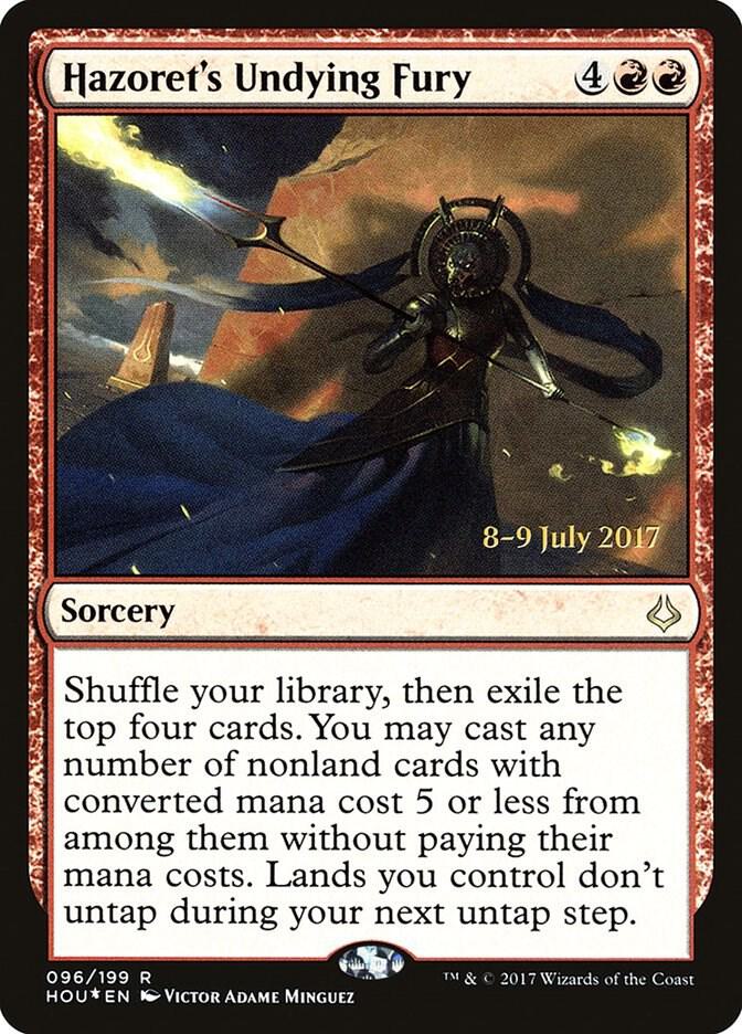 Hazoret's Undying Fury 96 card from Prerelease Cards