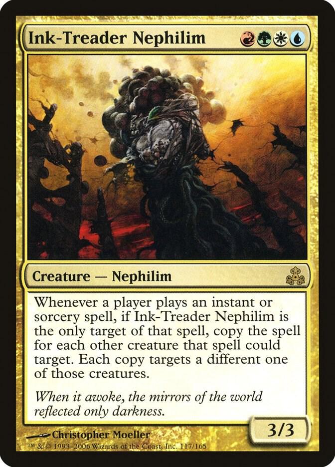 Ink-Treader Nephilim 117 card from Guildpact