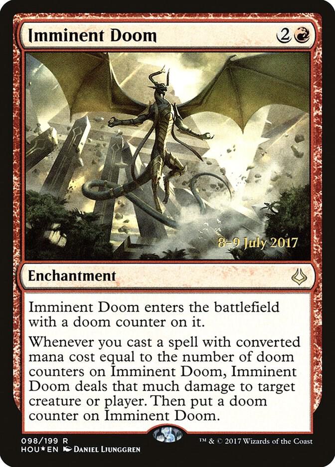 Imminent Doom 98 card from Prerelease Cards