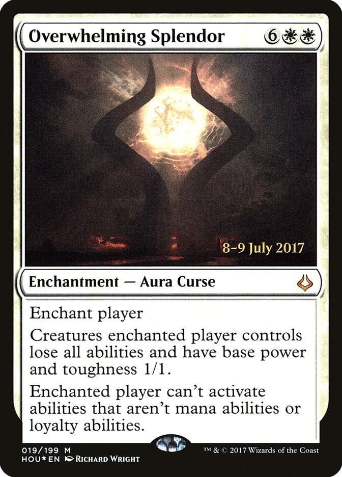 Overwhelming Splendor 19 card from Prerelease Cards