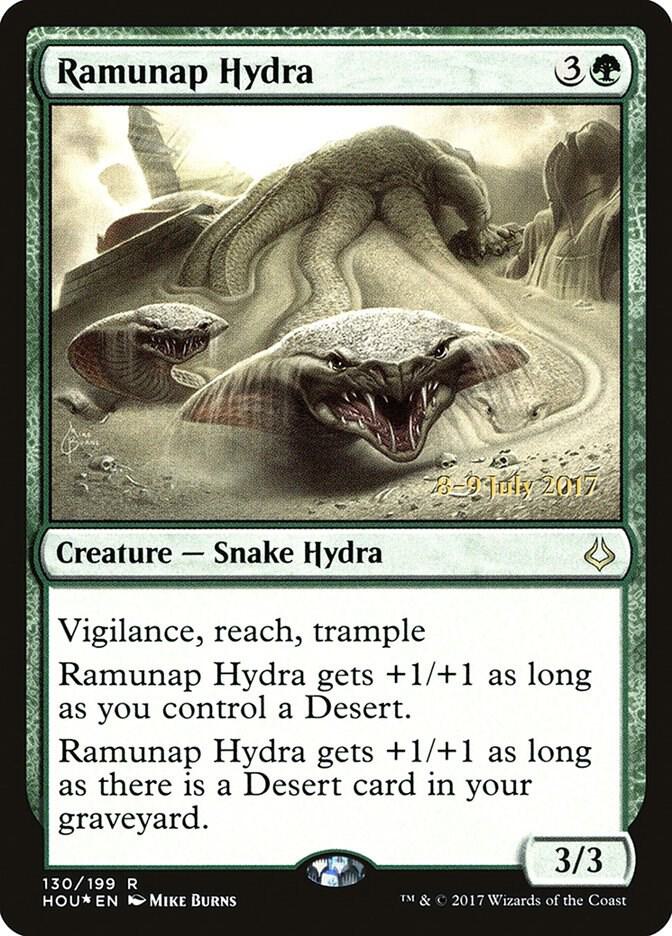 Ramunap Hydra 130 card from Prerelease Cards