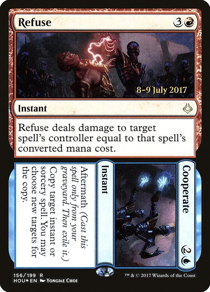 Refuse // Cooperate 156 card from Prerelease Cards
