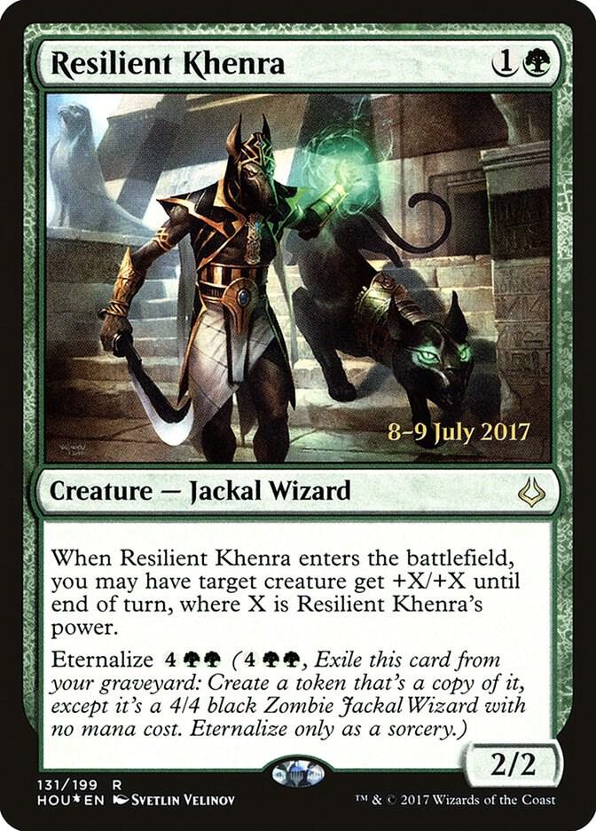 Resilient Khenra 131 card from Prerelease Cards