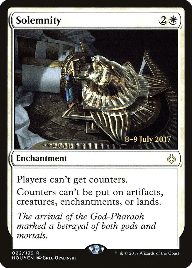 Solemnity 22 card from Prerelease Cards