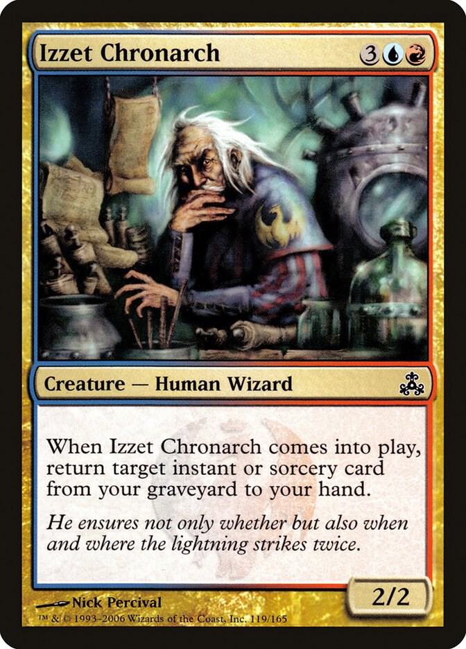 Izzet Chronarch 119 card from Guildpact
