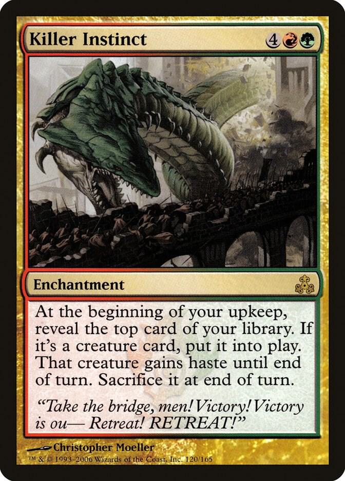 Killer Instinct 120 card from Guildpact