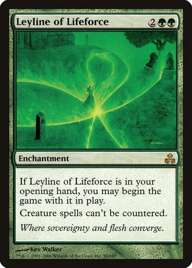 Leyline of Lifeforce 90 card from Guildpact