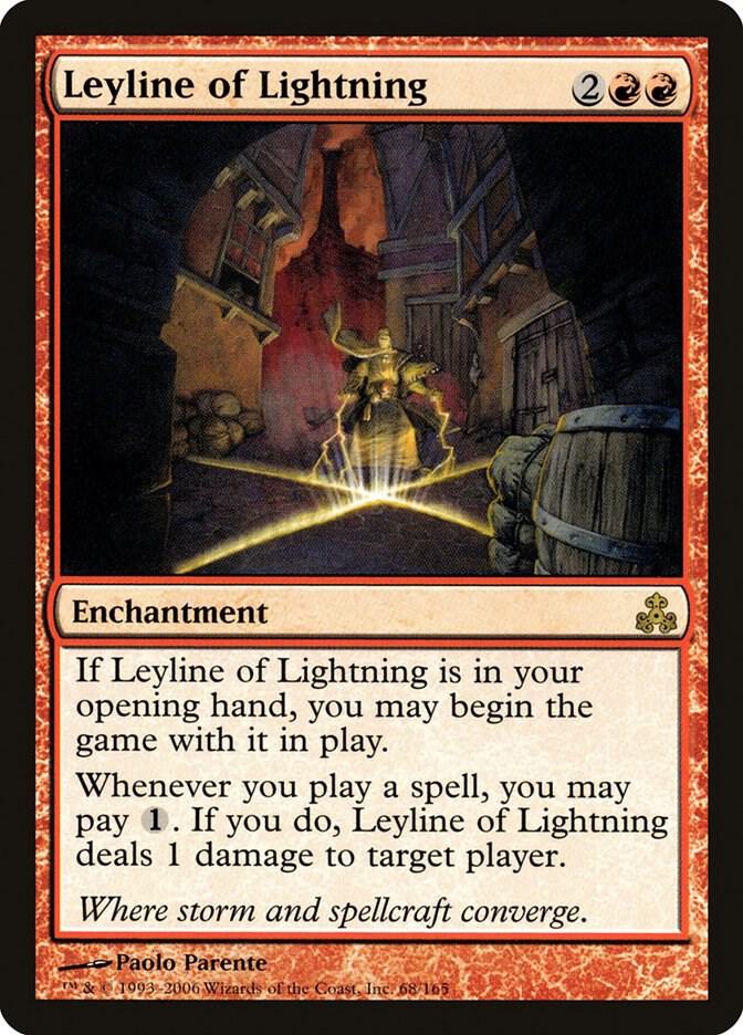 Leyline of Lightning 68 card from Guildpact