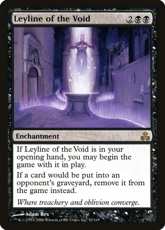 Leyline of the Void 52 card from Guildpact