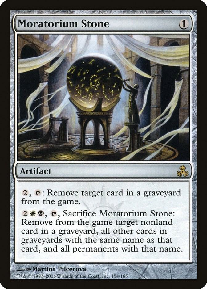 Moratorium Stone 154 card from Guildpact