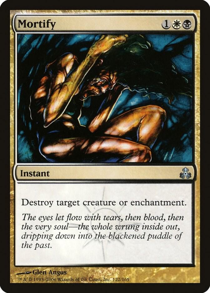 Mortify 122 card from Guildpact