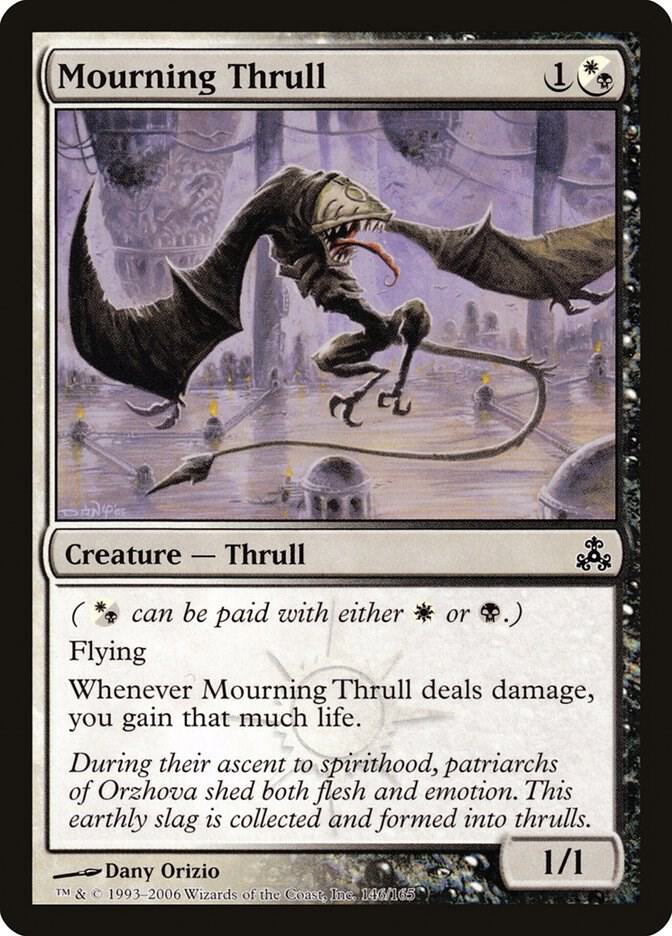 Mourning Thrull 146 card from Guildpact