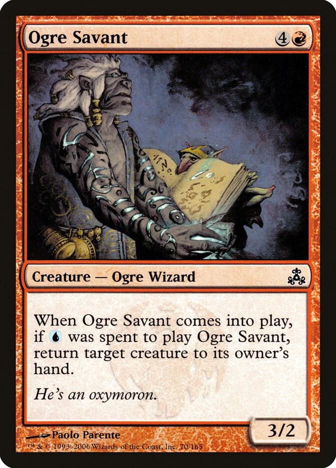 Ogre Savant 70 card from Guildpact