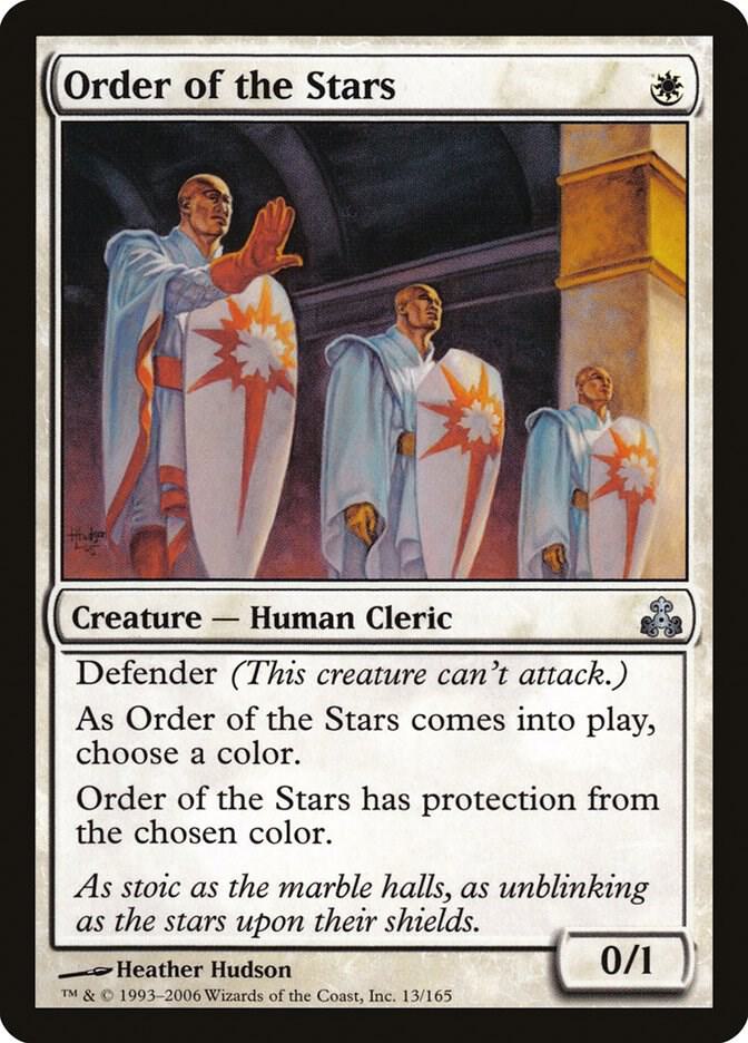 Order of the Stars 13 card from Guildpact