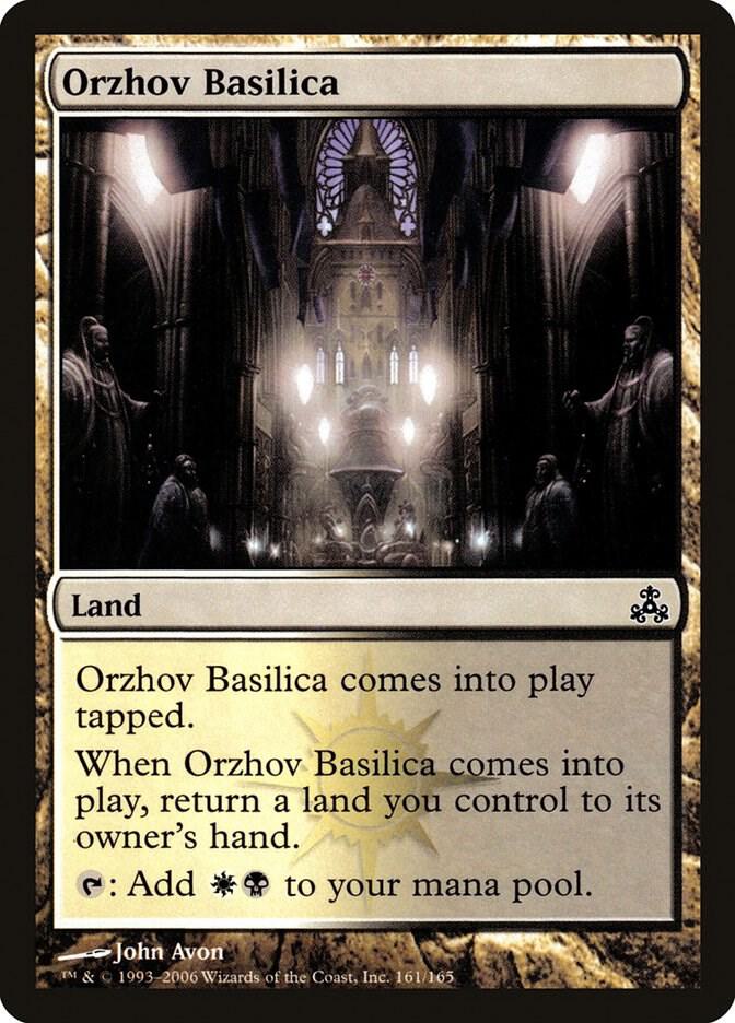 Orzhov Basilica 161 card from Guildpact