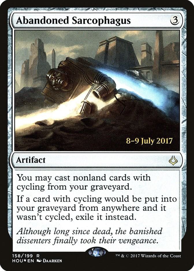 Abandoned Sarcophagus 158 card from Prerelease Cards