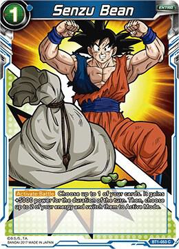 Senzu Bean (2017) BT1-053 card from Galactic Battle