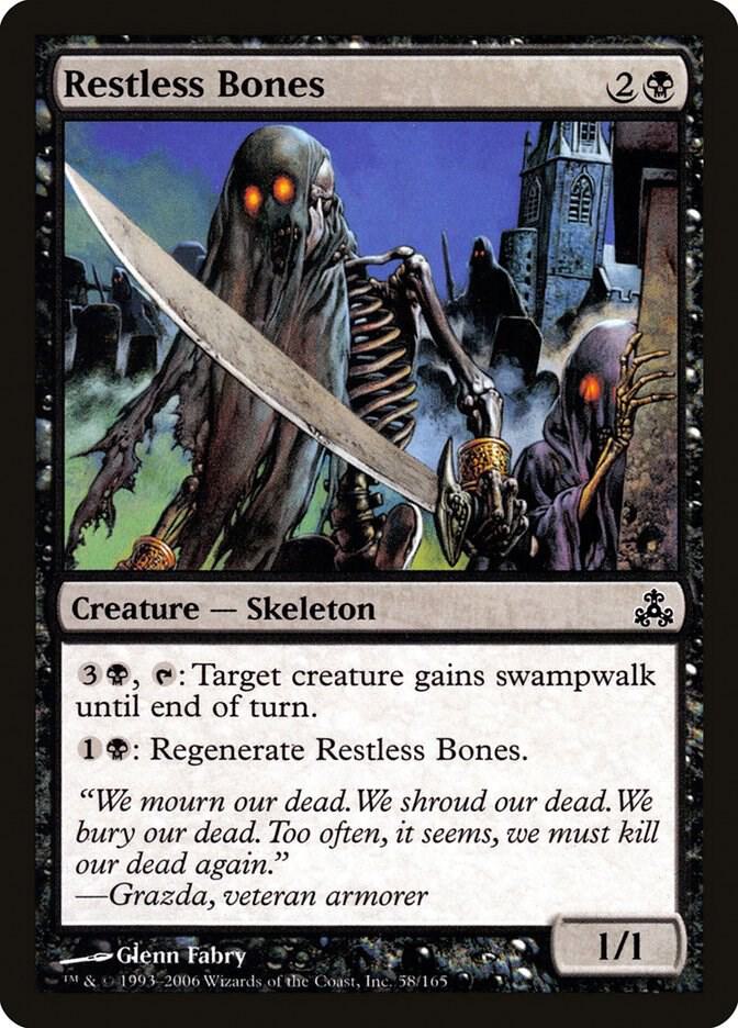 Restless Bones 58 card from Guildpact