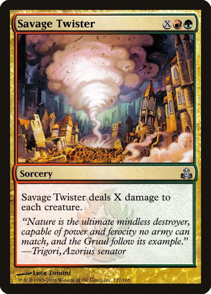 Savage Twister 127 card from Guildpact