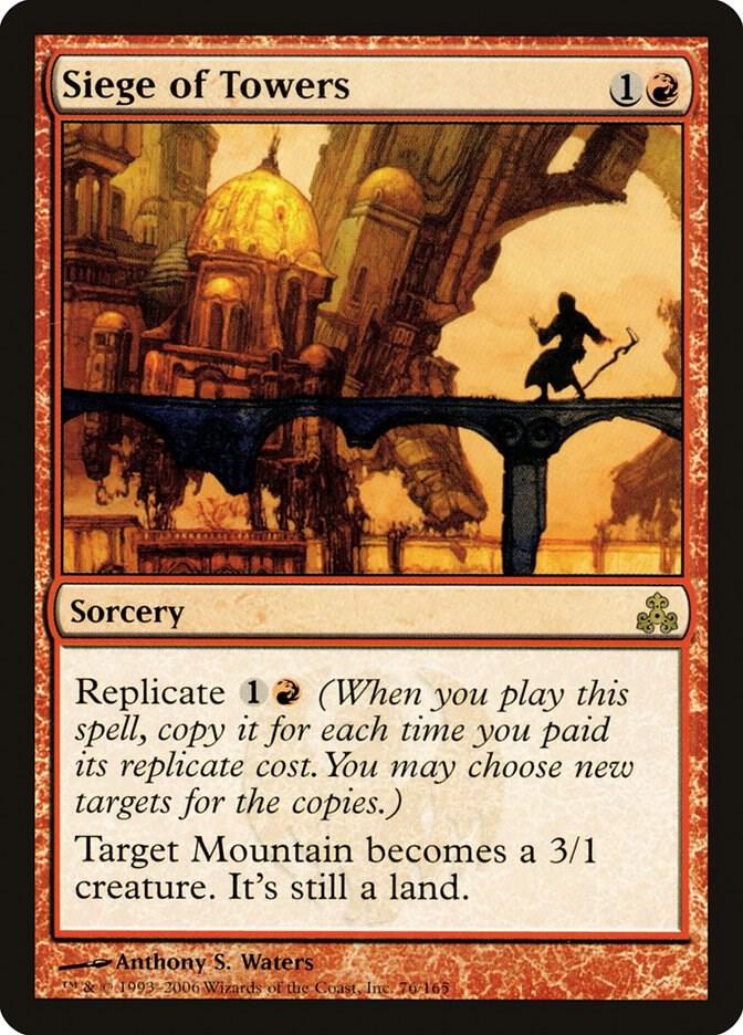 Siege of Towers 76 card from Guildpact