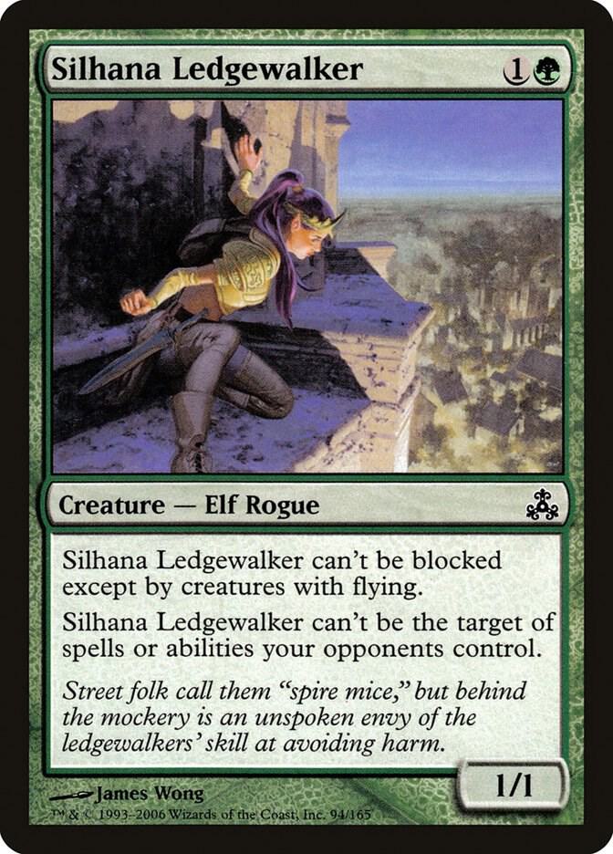 Silhana Ledgewalker 94 card from Guildpact