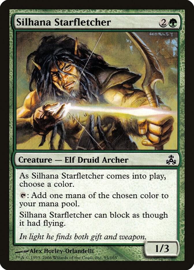 Silhana Starfletcher 95 card from Guildpact