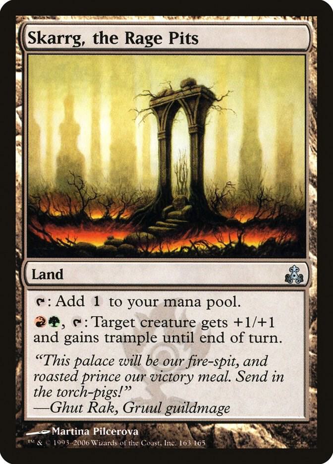 Skarrg, the Rage Pits 163 card from Guildpact