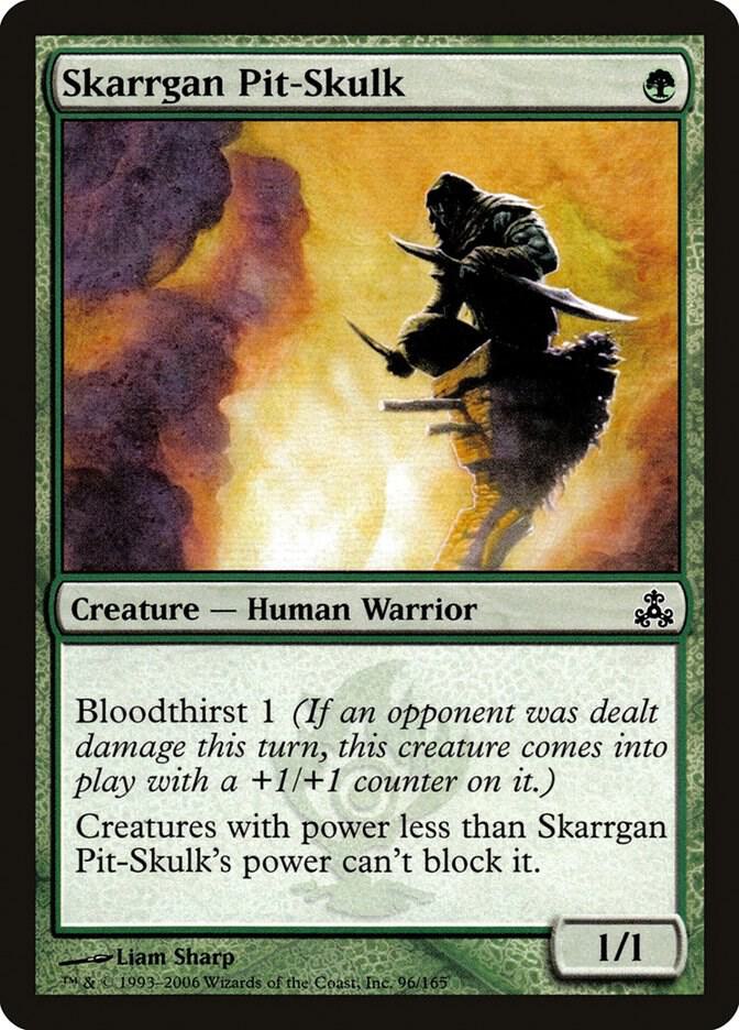 Skarrgan Pit-Skulk 96 card from Guildpact