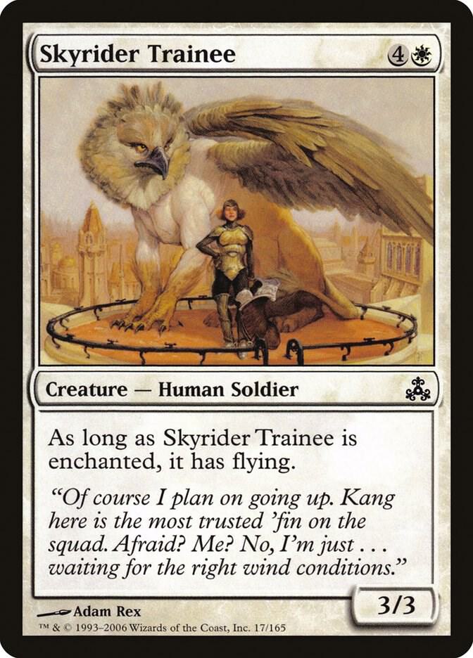 Skyrider Trainee 17 card from Guildpact