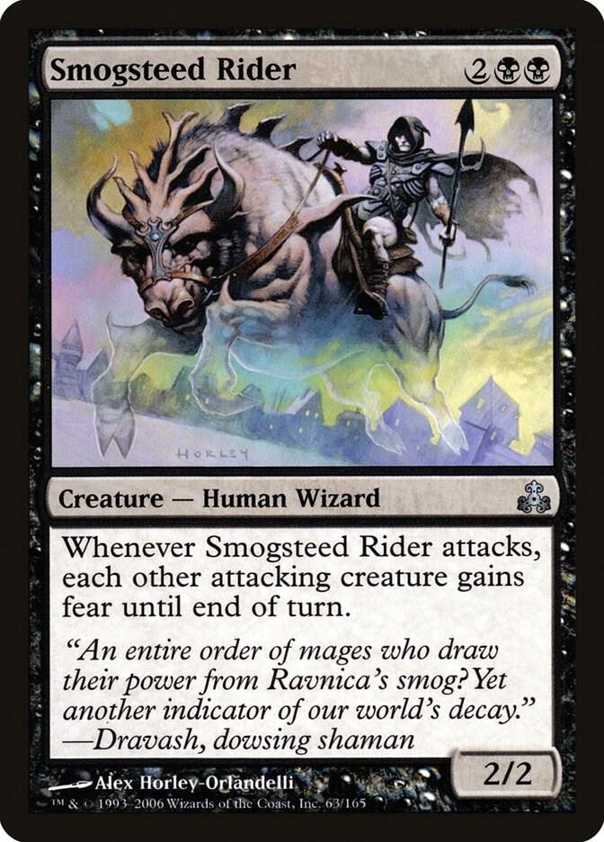 Smogsteed Rider 63 card from Guildpact