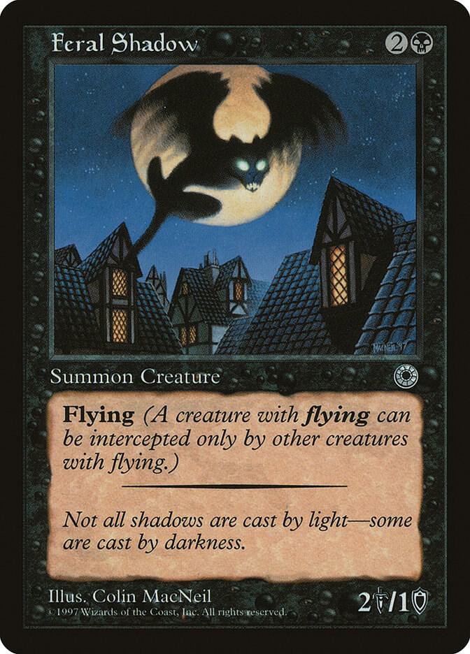 Feral Shadow (Reminder Text) card from Portal