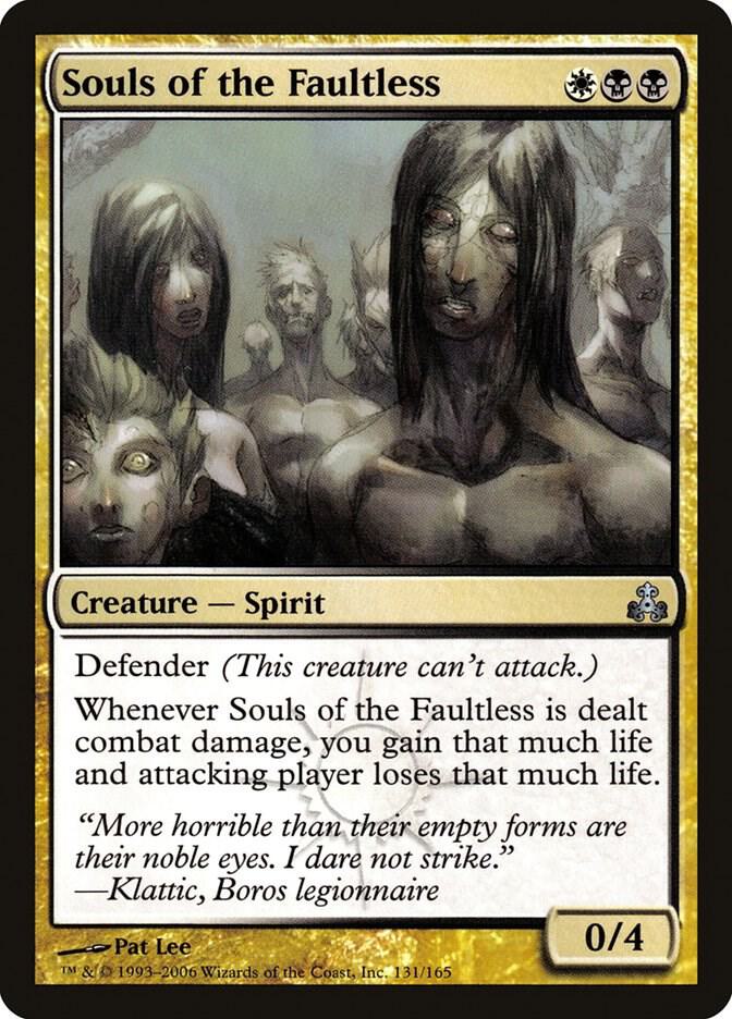 Souls of the Faultless 131 card from Guildpact