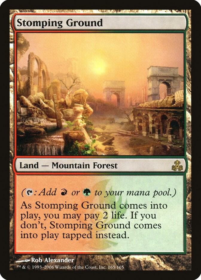 Stomping Ground 165 card from Guildpact