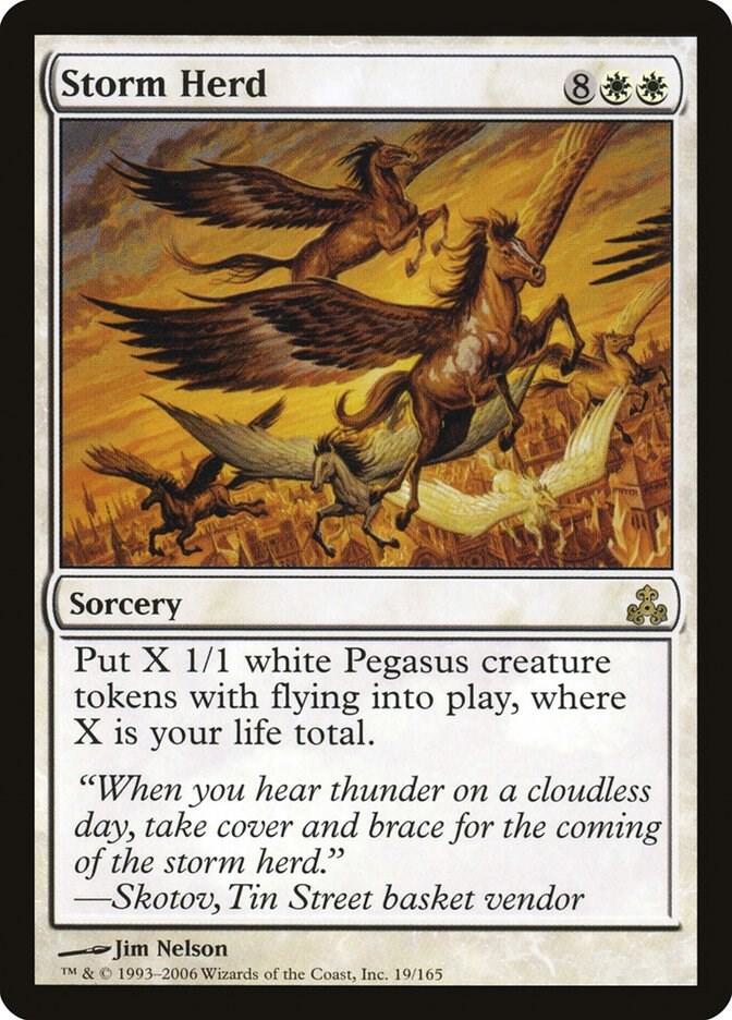 Storm Herd 19 card from Guildpact