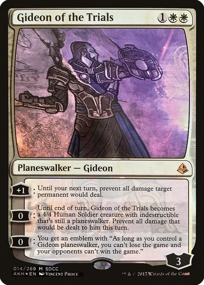 Gideon of the Trials (SDCC 2017 Exclusive) 14 card from Media Promos