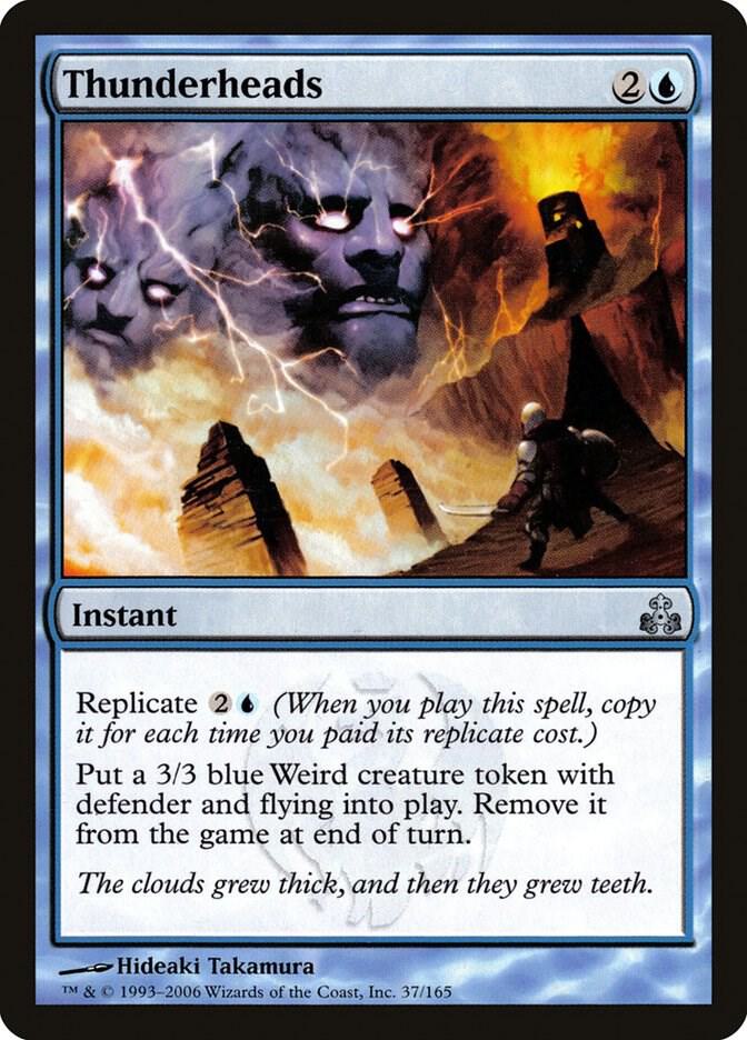 Thunderheads 37 card from Guildpact