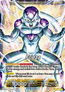 Frieza // Ultimate Form Golden Frieza BT1-083 card from Galactic Battle