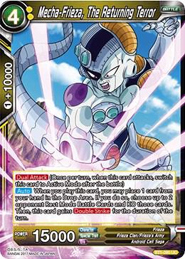 Mecha-Frieza, The Returning Terror (2017) BT1-090 card from Galactic Battle