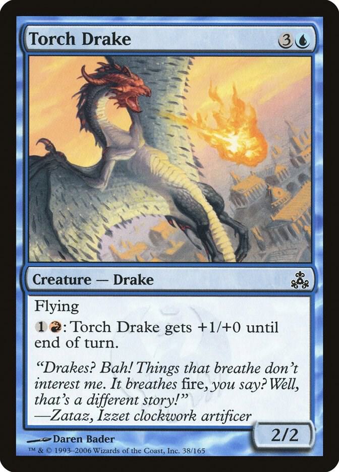 Torch Drake 38 card from Guildpact