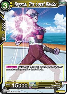 Tagoma, The Loyal Warrior BT1-093 card from Galactic Battle