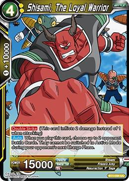 Shisami, The Loyal Warrior BT1-094 card from Galactic Battle