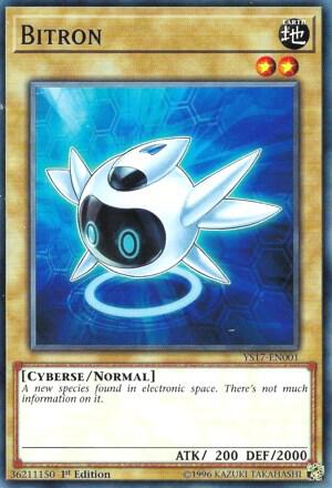 Bitron YS17-EN001 card from Starter Deck: Link Strike