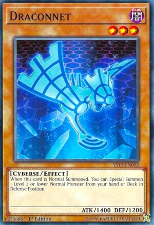 Draconnet YS17-EN002 card from Starter Deck: Link Strike