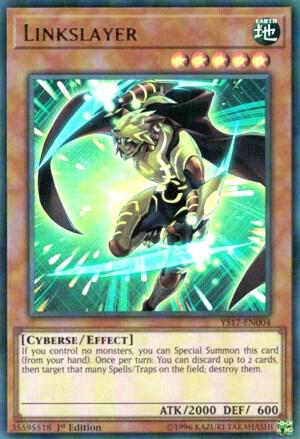 Linkslayer YS17-EN004 card from Starter Deck: Link Strike