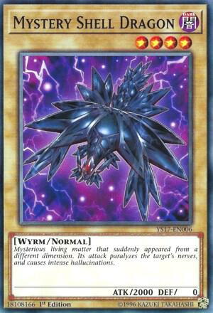 Mystery Shell Dragon YS17-EN006 card from Starter Deck: Link Strike