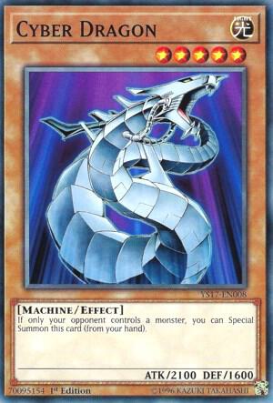 Cyber Dragon YS17-EN008 card from Starter Deck: Link Strike