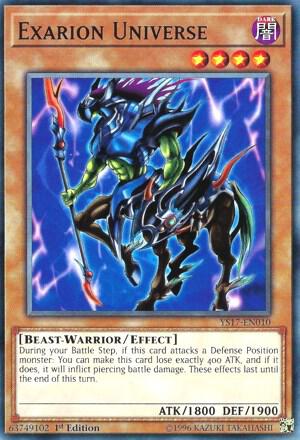 Exarion Universe YS17-EN010 card from Starter Deck: Link Strike