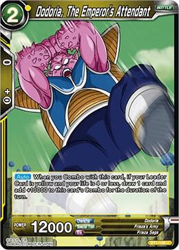 Dodoria, The Emperor's Attendant BT1-100 card from Galactic Battle