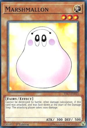 Marshmallon YS17-EN015 card from Starter Deck: Link Strike