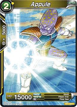 Appule BT1-102 card from Galactic Battle